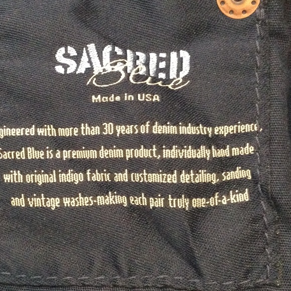 👖Sacred Blue Candice flared Junior jeans. Size 2/4 - Picture 7 of 12